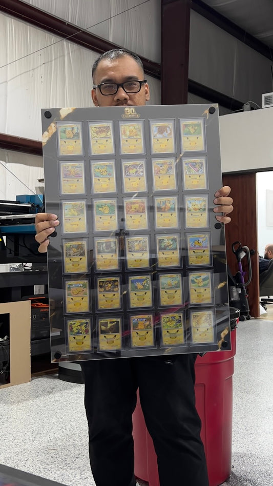 30-Card Wall Display Custom