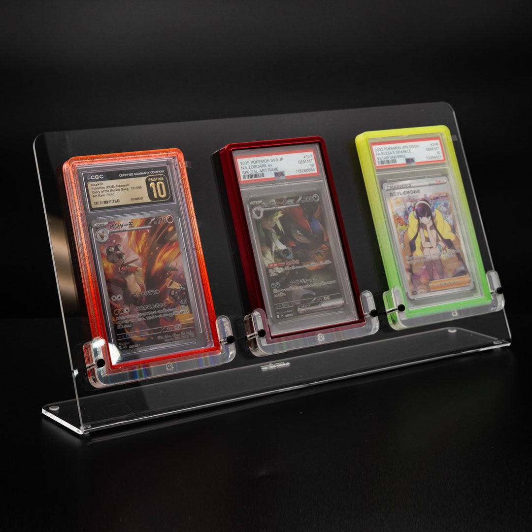Graded Card Stands (Triple)