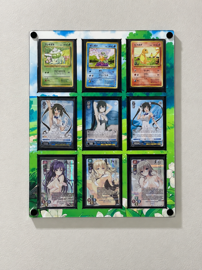 Emerald Haven 9-card wall display; cards not included